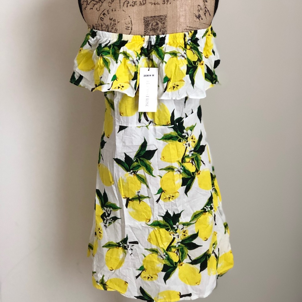 Lemon print dress - Picture 2 of 2